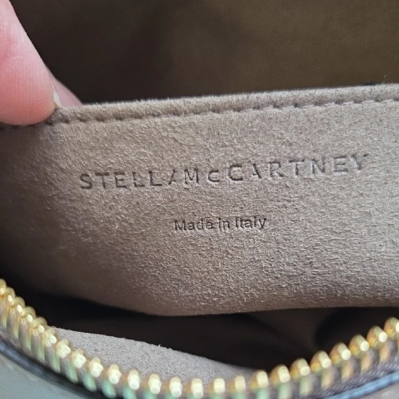 Stella McCartney Beige Crossbody with Logo Strap - Picture 9 of 13
